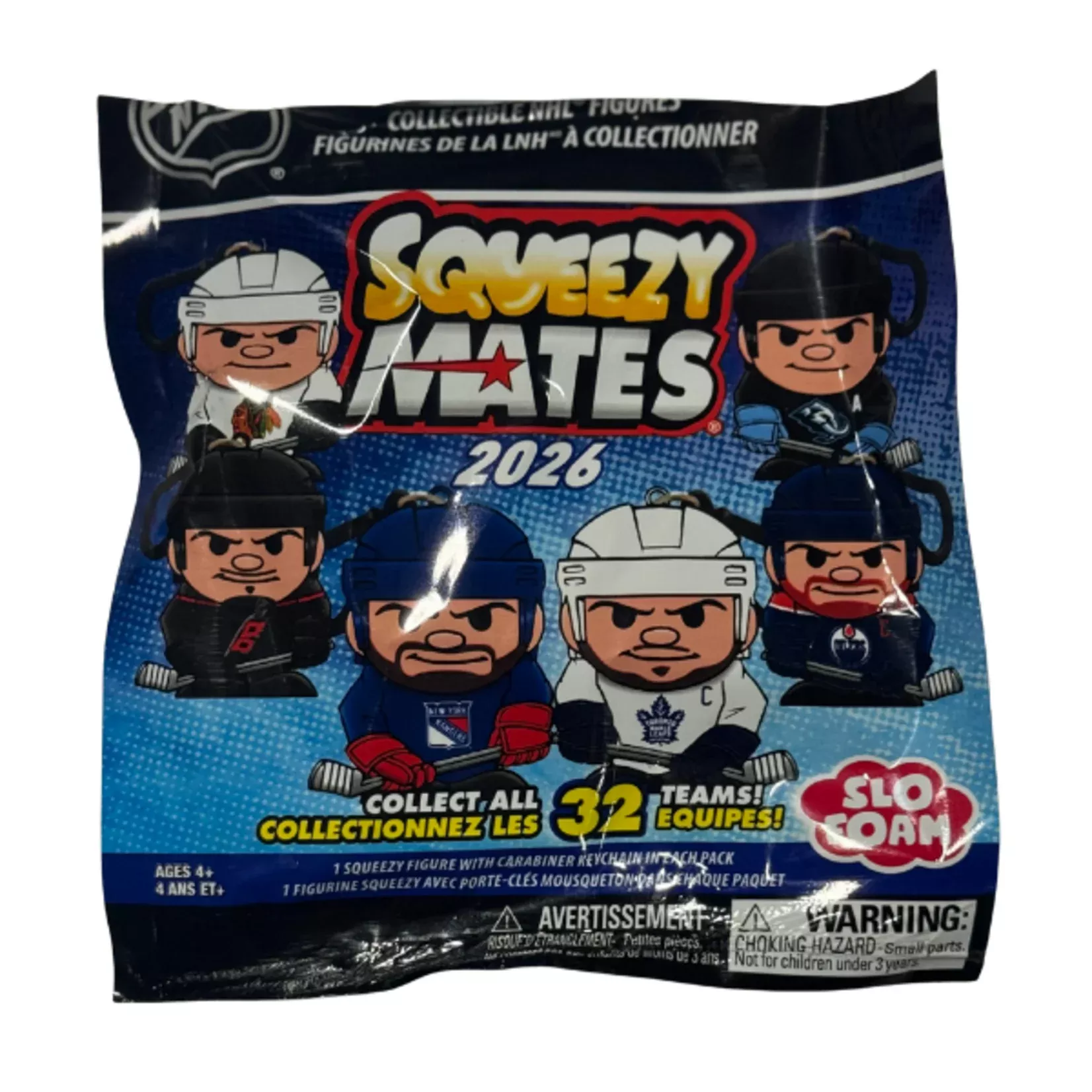 2026 NHL Squeezymates Blind Pack
