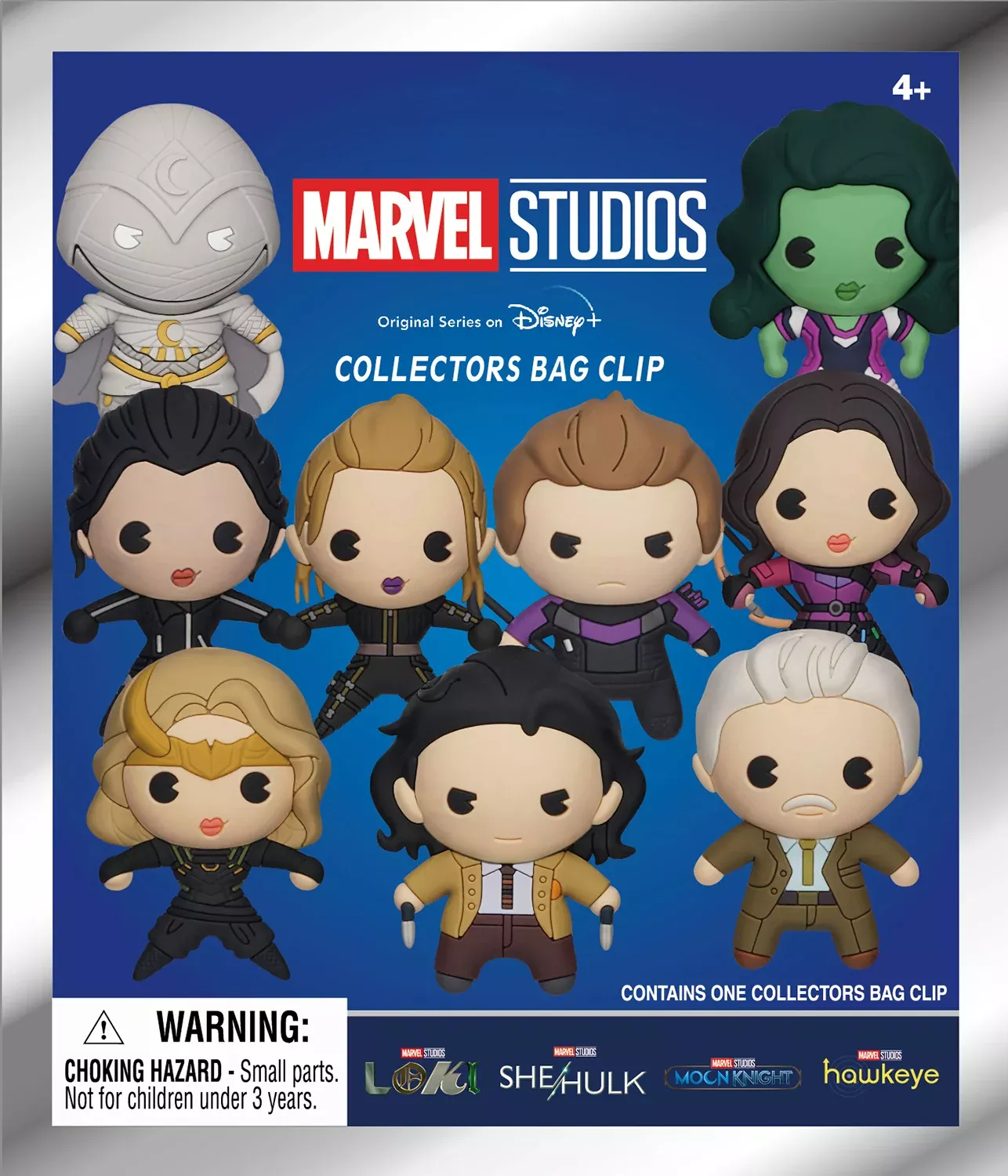 3D Foam Collectible Bag Clips - Marvel On Disney