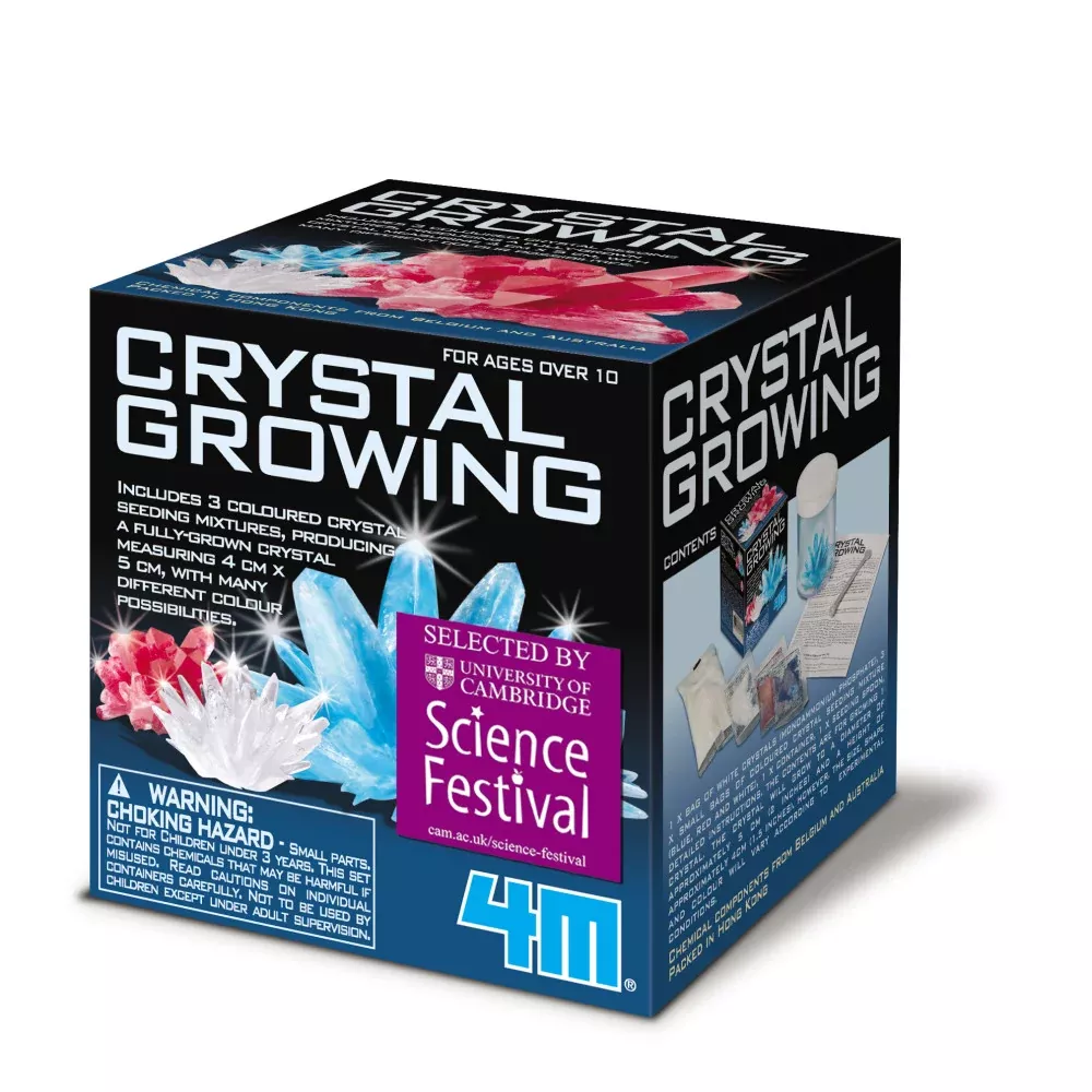 4M Crystal Growing Experiment Science Kit - Educational Toy