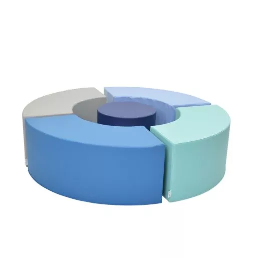 5 Piece Curve Seating - Tranquility