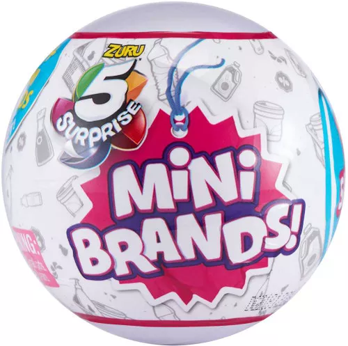 5 Surprise Mini Brands! Series 1 Mystery Pack