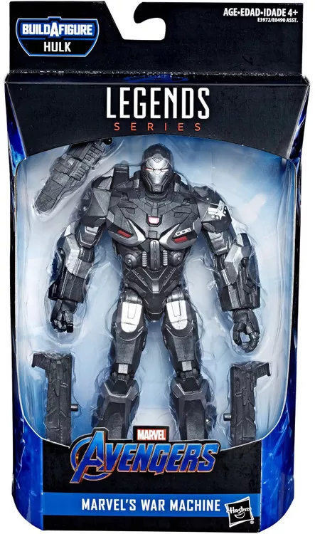 Avengers Endgame Marvel Legends Hulk Series War Machine Action Figure