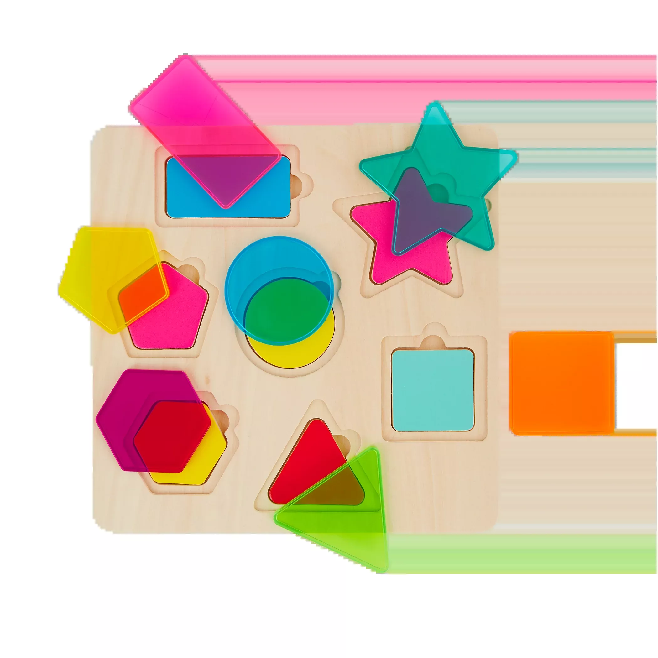 B. toys – Rainbow Stack 'n' Sort