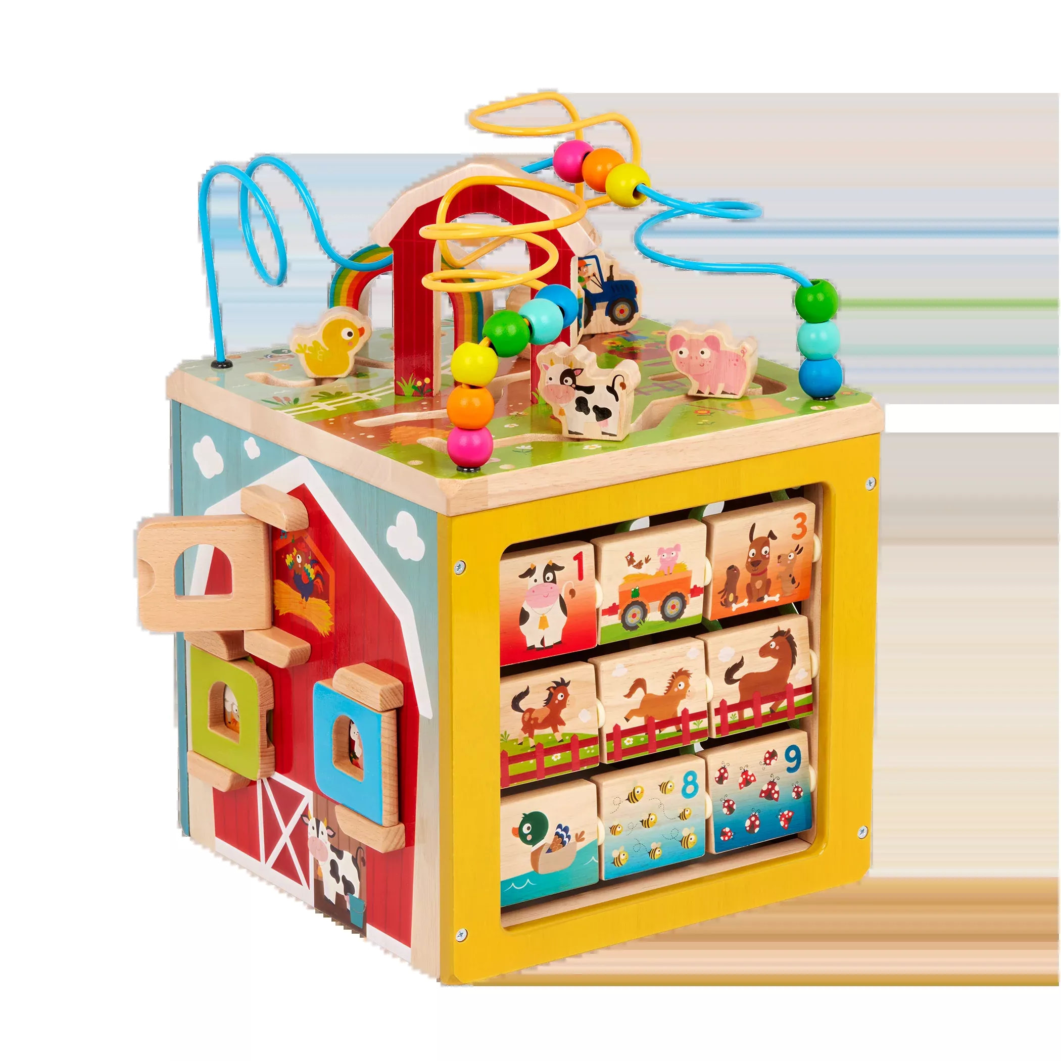 Battat - Barnyard Activity Cube