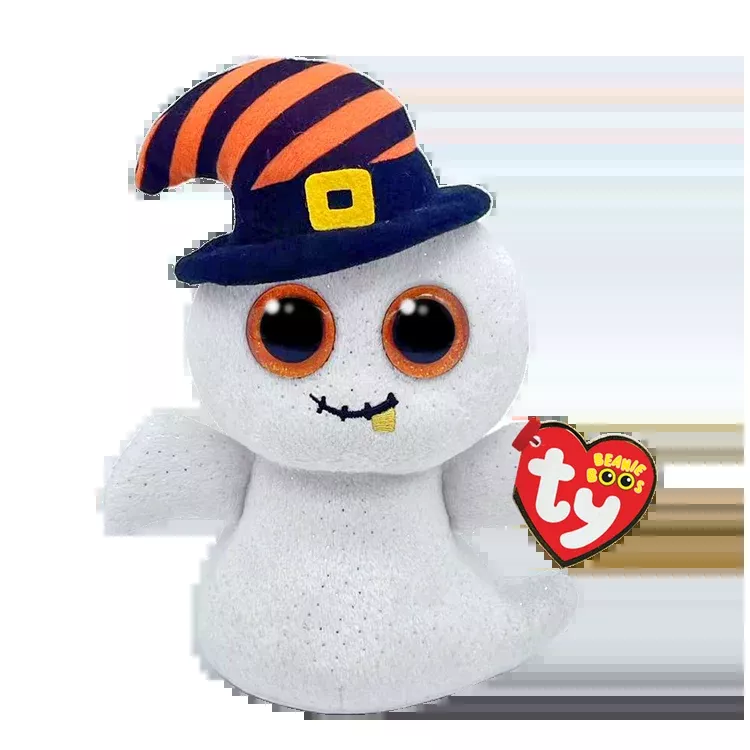 Beanie Boo's - Nightcap- White Ghost