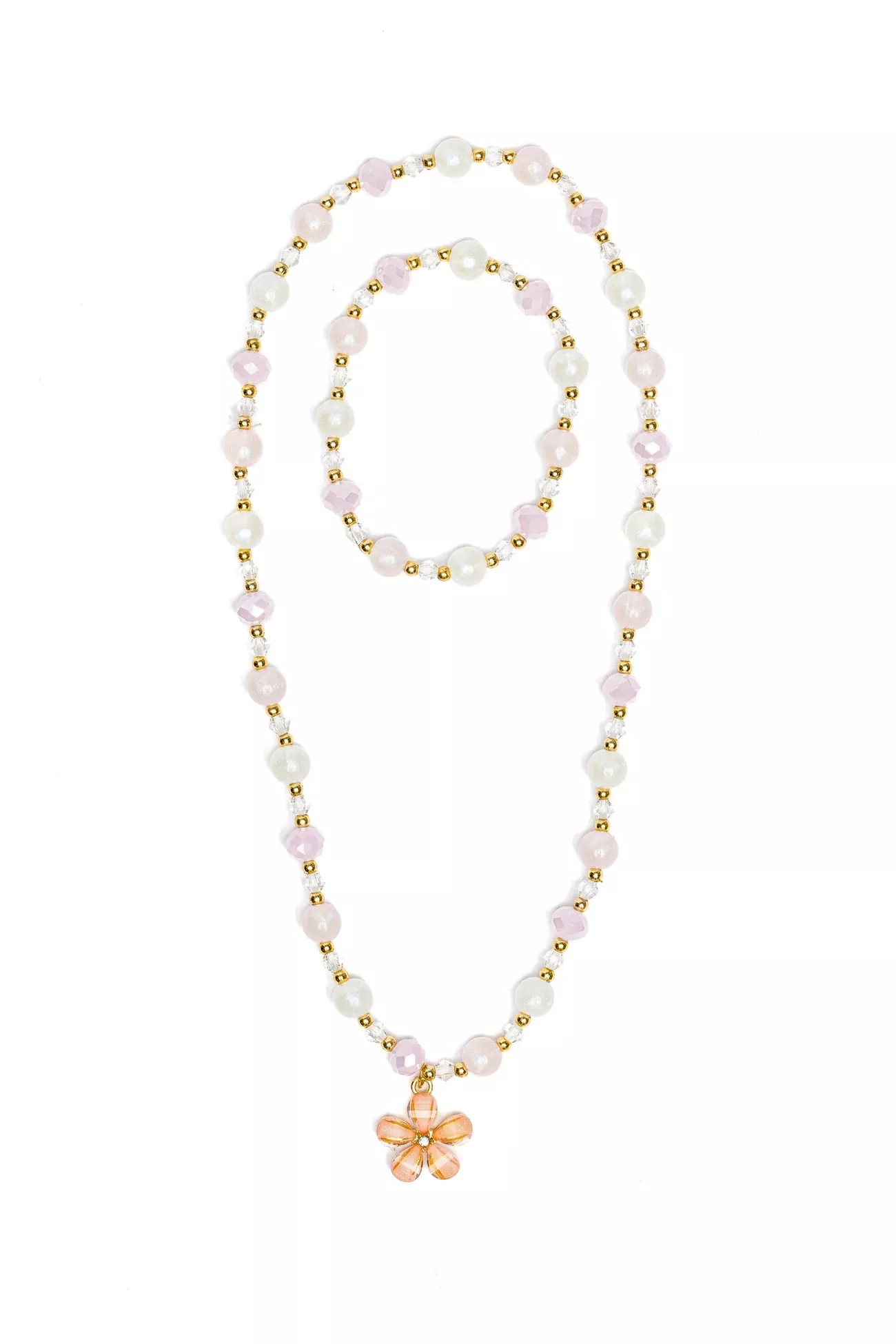 Beautiful Bloom Necklace and Bracelet Set