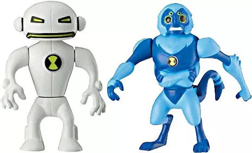 Ben 10 Alien Force Alien Creation Chamber Spidermonkey & Echo Echo Mini Figure 2-Pack