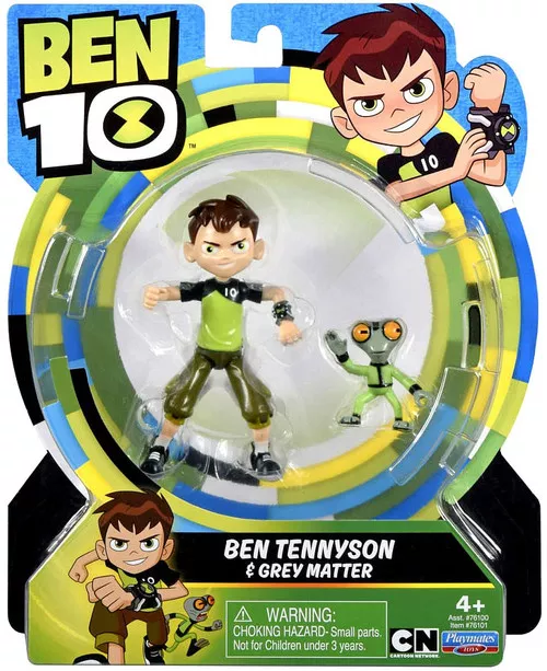 Ben 10 Basic Ben Tennyson & Grey Matter Action Figure