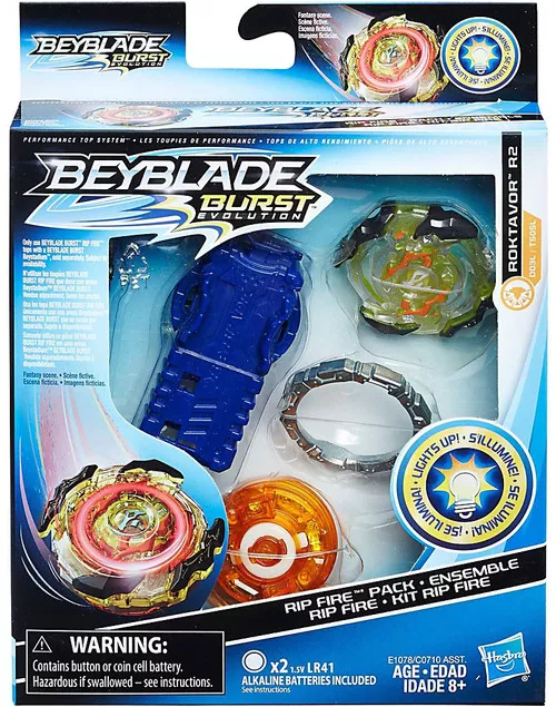 Beyblade Burst Roktavor R2 Rip Fire Starter Pack