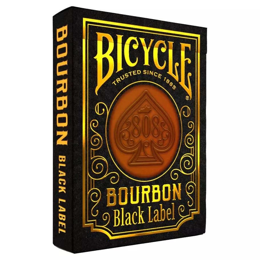 Bicycle Bourbon Black Label Playing Cards