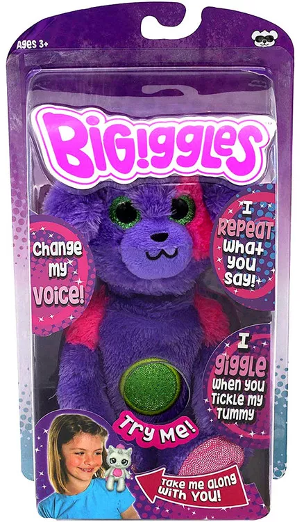 BIGiggles Percy the Pup 8.5-Inch Talking Plush Figure