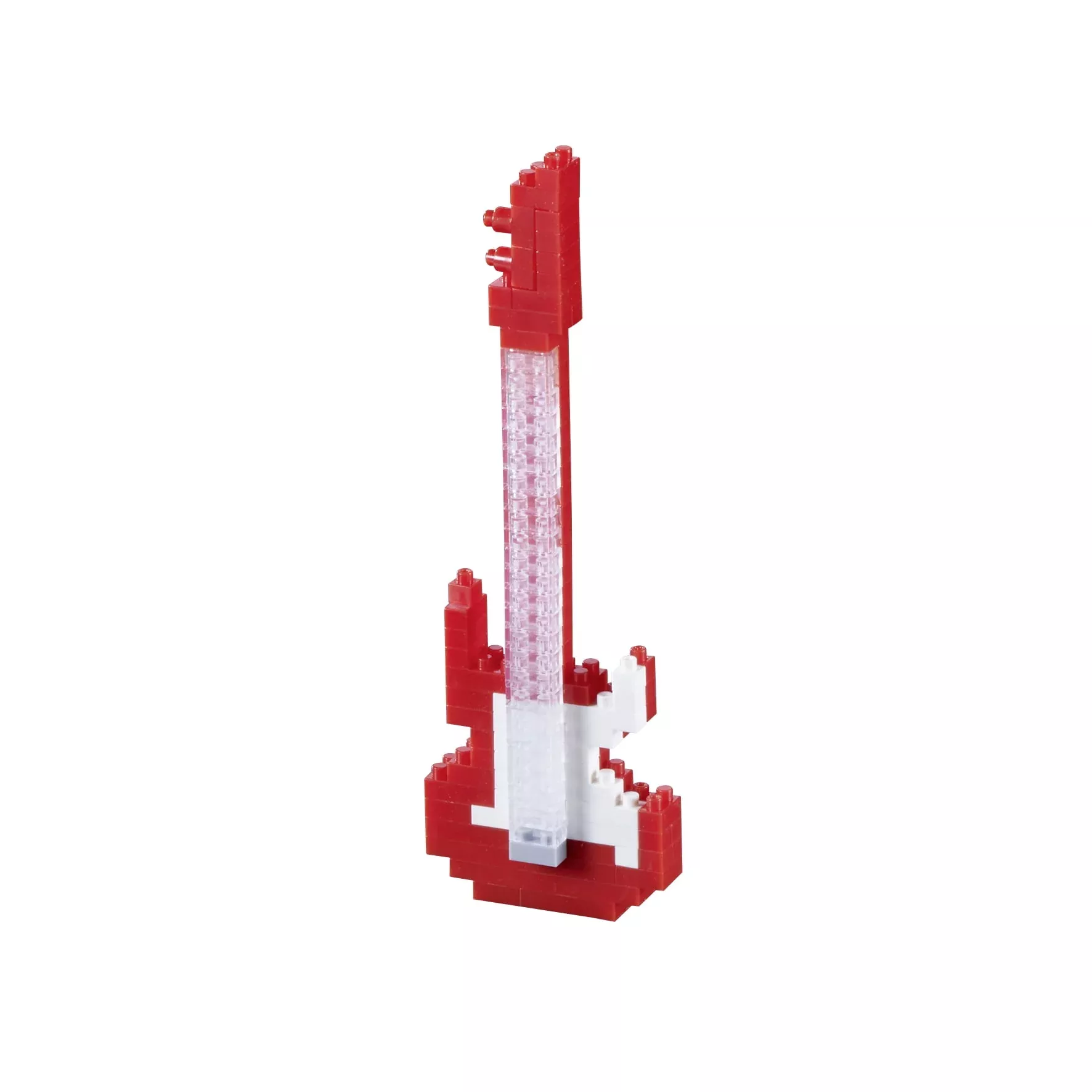 Brixies 115-Piece E-Guitar Red 3D Micro Brick Construction Kit
