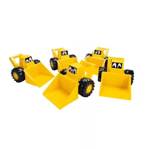 Bulldozer Expressions Set of 6
