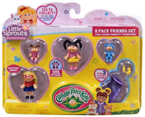 Cabbage Patch Kids Little Sprouts Olive Jullet Mini Figure 8-Pack