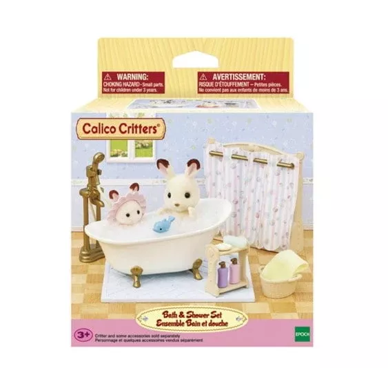 Calico Critters - Bath & Shower Set