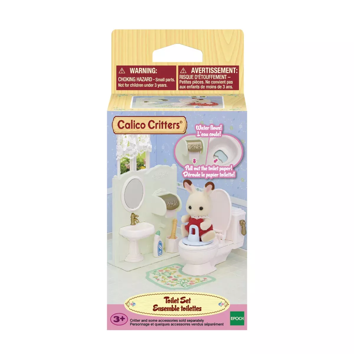 Calico Critters Toilet Set