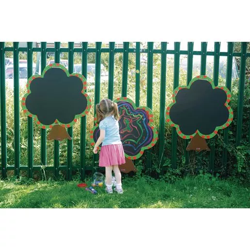 Chalkboard Trees - Set of 3