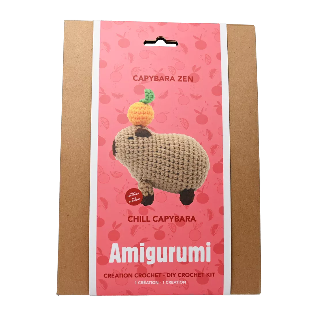 Chill Capybara DIY Crochet Kit