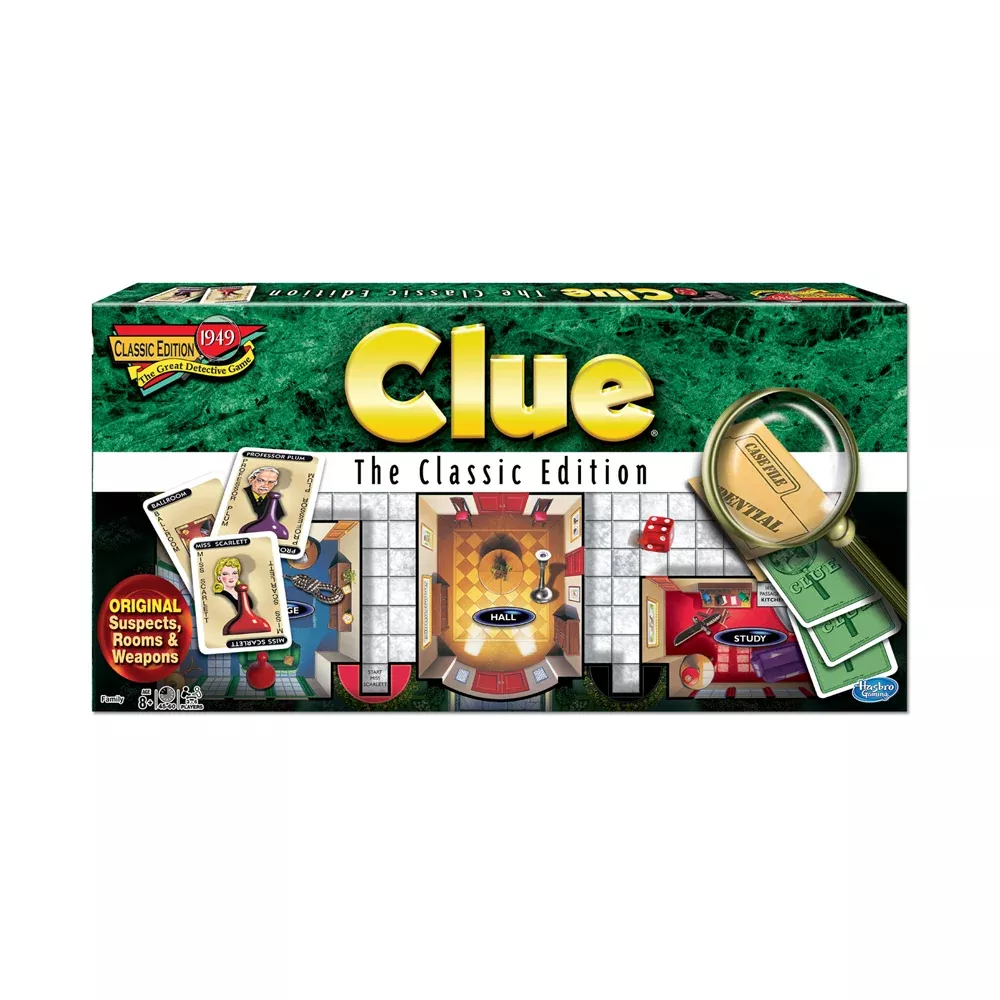 Clue Classic Edition Board Game by Winning Moves