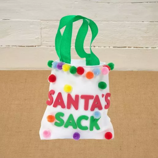 Colorations Holiday Mini Tote Kit - Makes 24 Crafts