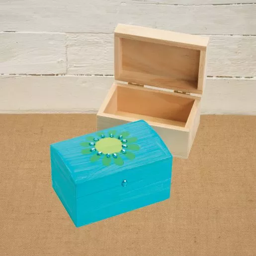 Colorations Spring Garden Treasure Boxes - Makes 12 Craft Kits