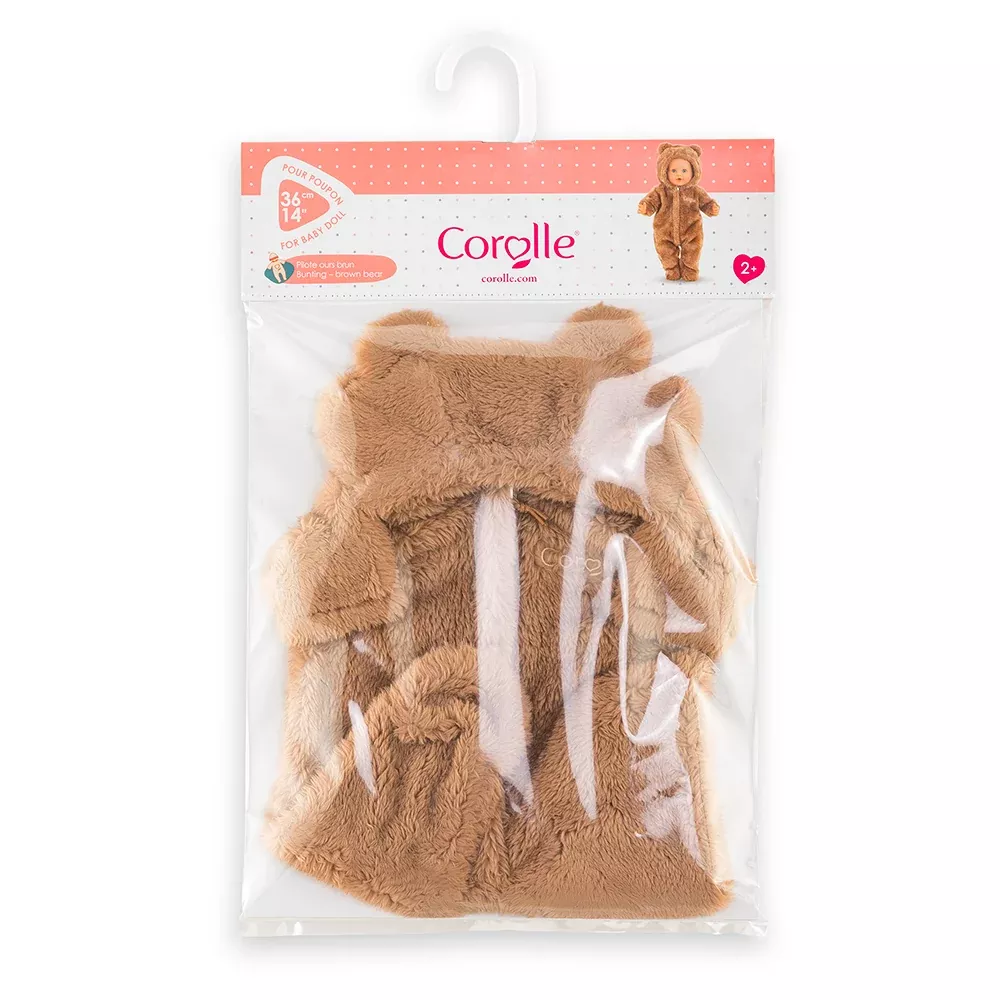 Corolle Bunting Brown Bear for 14