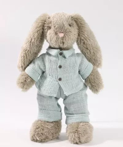 Cotton Candy - Brown Bunny Green Suit
