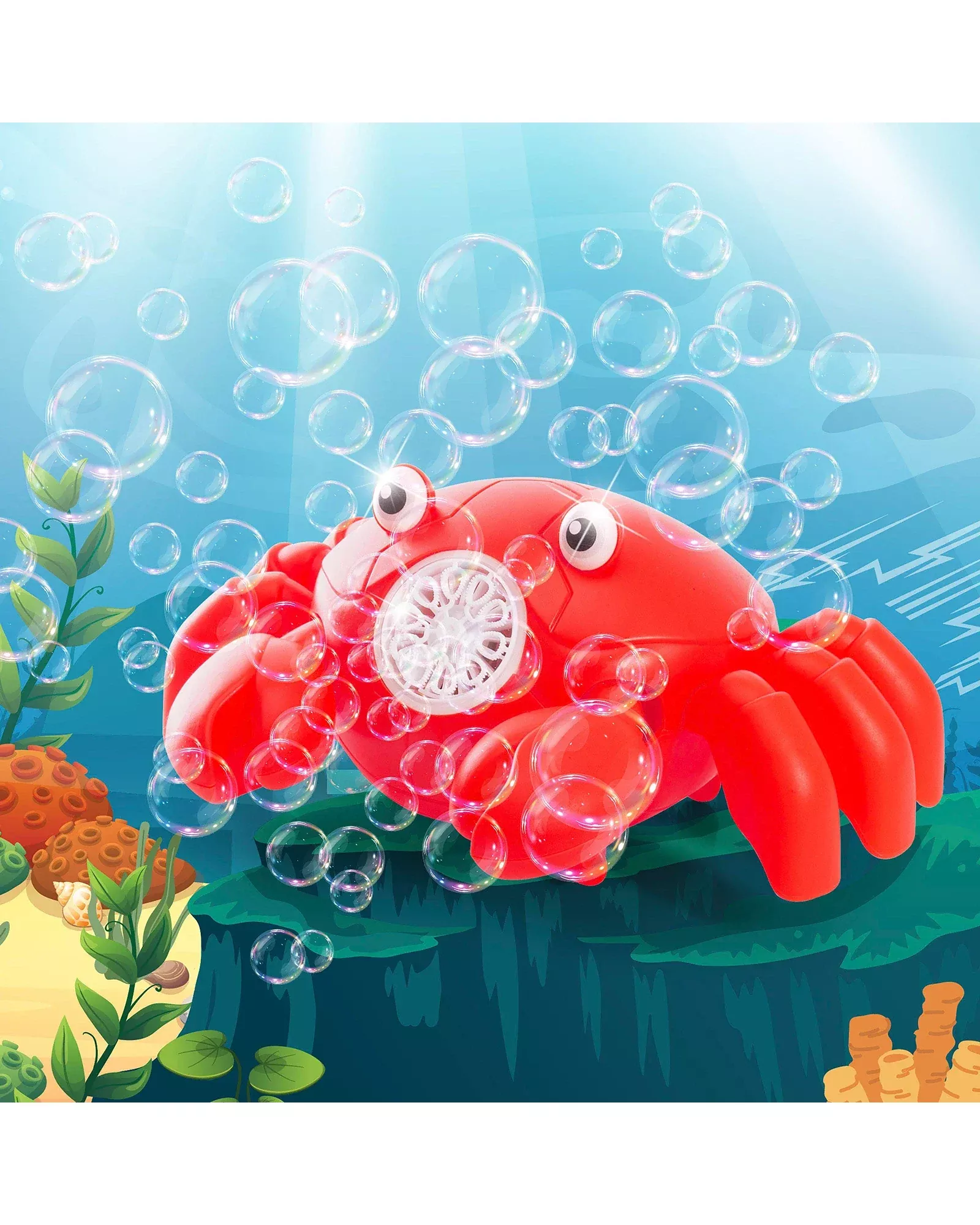 Crawling Crab Bubble Blower