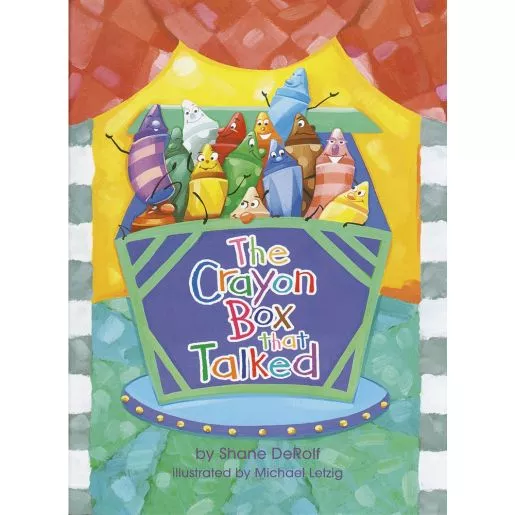 The Crayon Box That Talked - Hardcover Book