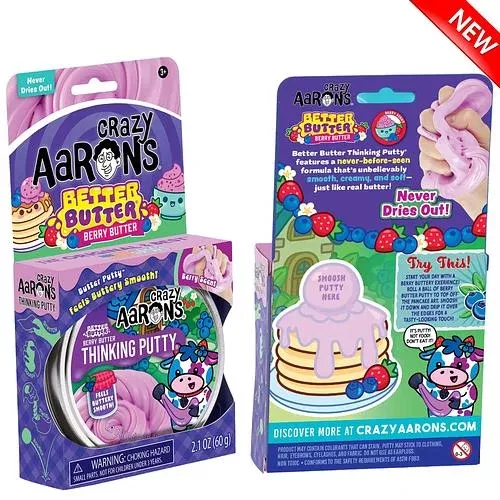 Crazy Aaron's Better Butter Berry Butter Thinking Putty