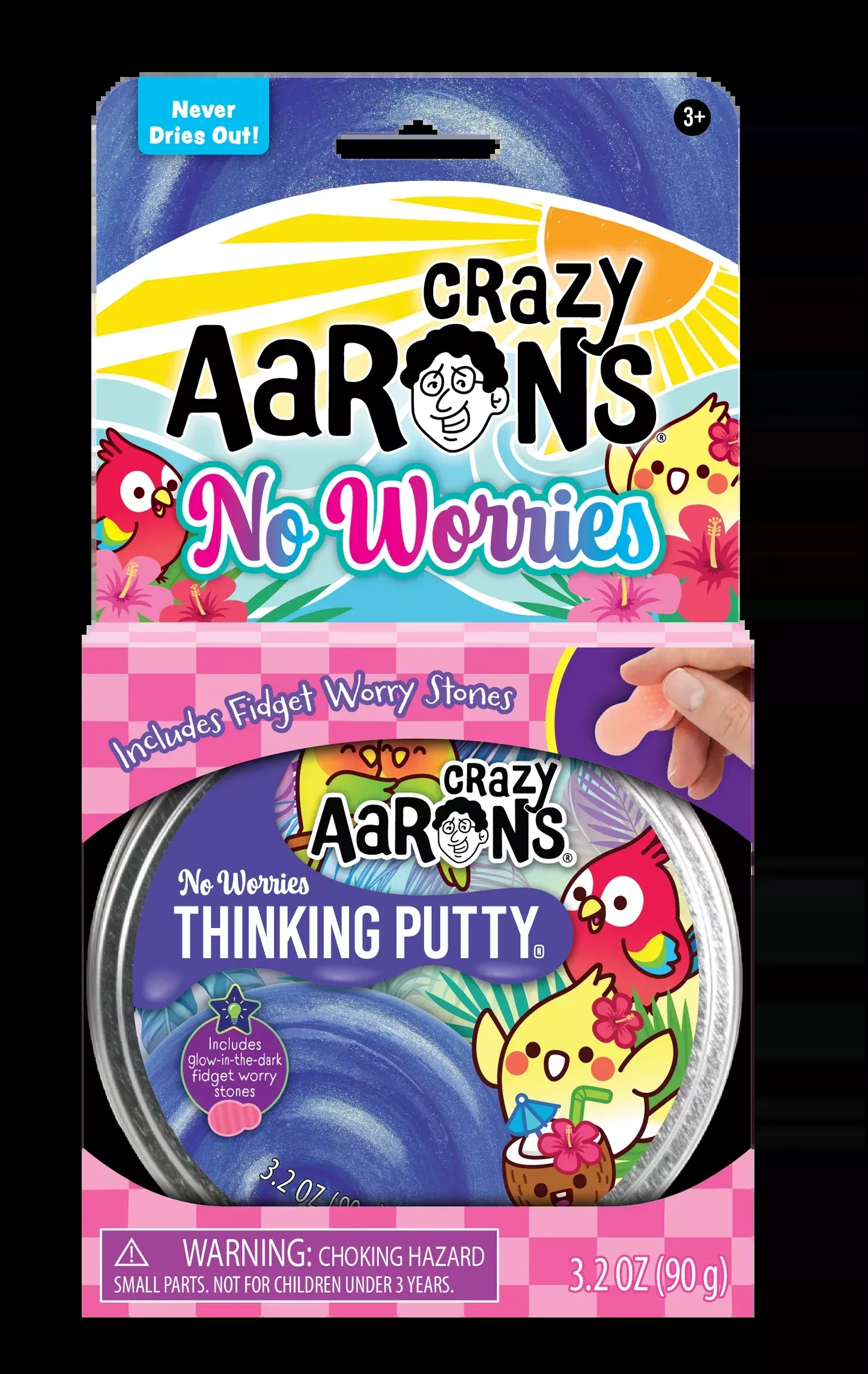 Crazy Aaron's No Worries Thinking Putty