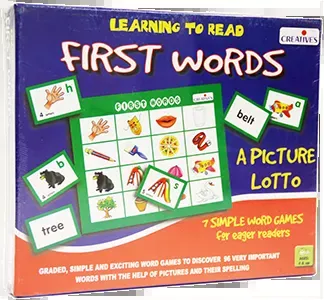Creative Games - Learning to Read - First Words