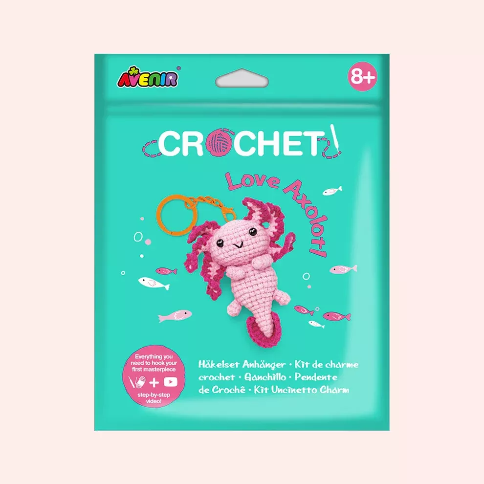 Crochet Love Axolotl