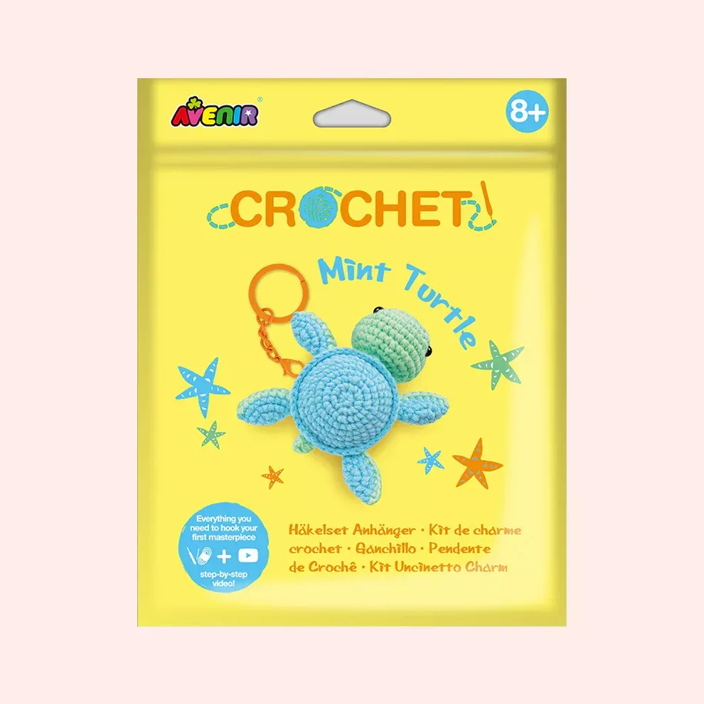 Crochet Mint Turtle