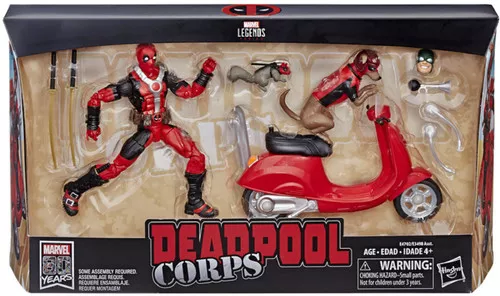 Deadpool Corps Marvel Legends Ultimate Deadpool with Scooter Action Figure