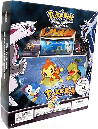 Diamond & Pearl Pokemon Sticker Extravaganza