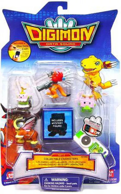 Digimon Data Squad Set 3 PVC Figures