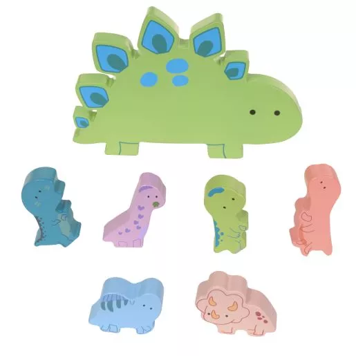Dinosaur Blocks - 7 pieces