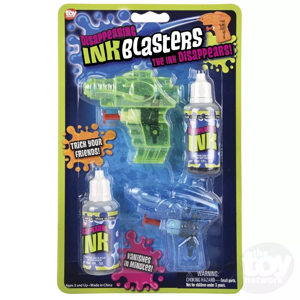 Disappearing Ink Blasters