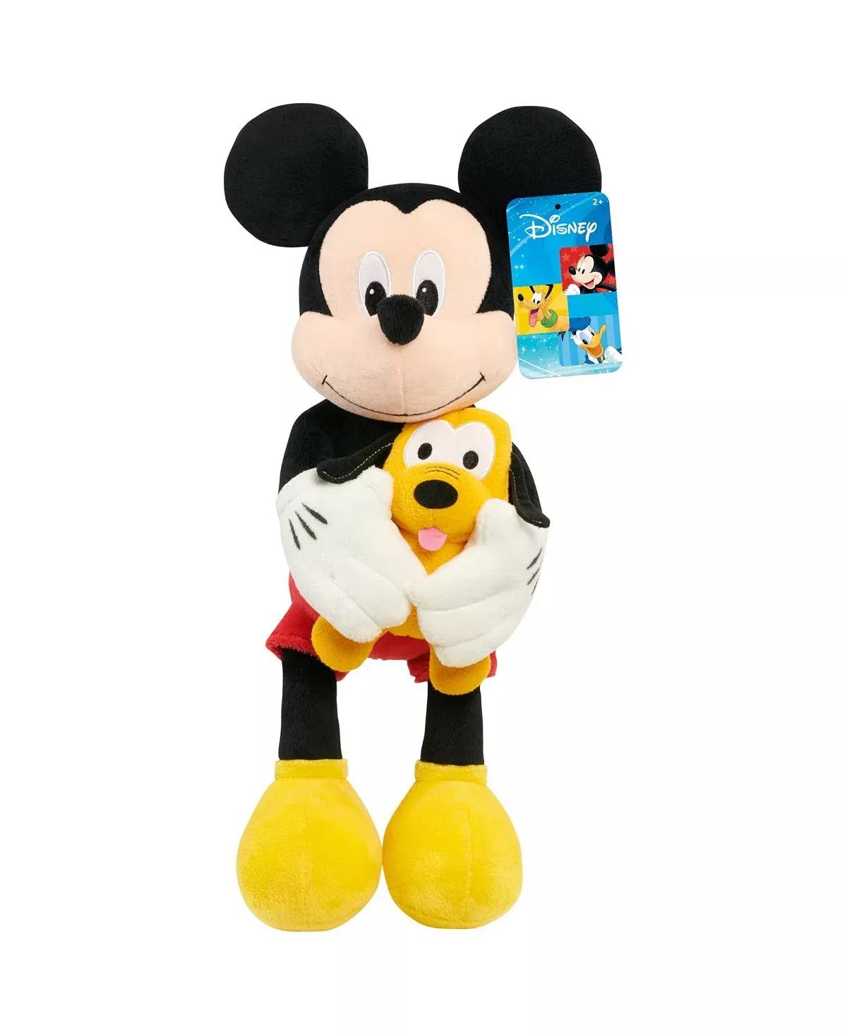 Disney Classics 11.5 inch Mickey and Pluto Friendship Plush