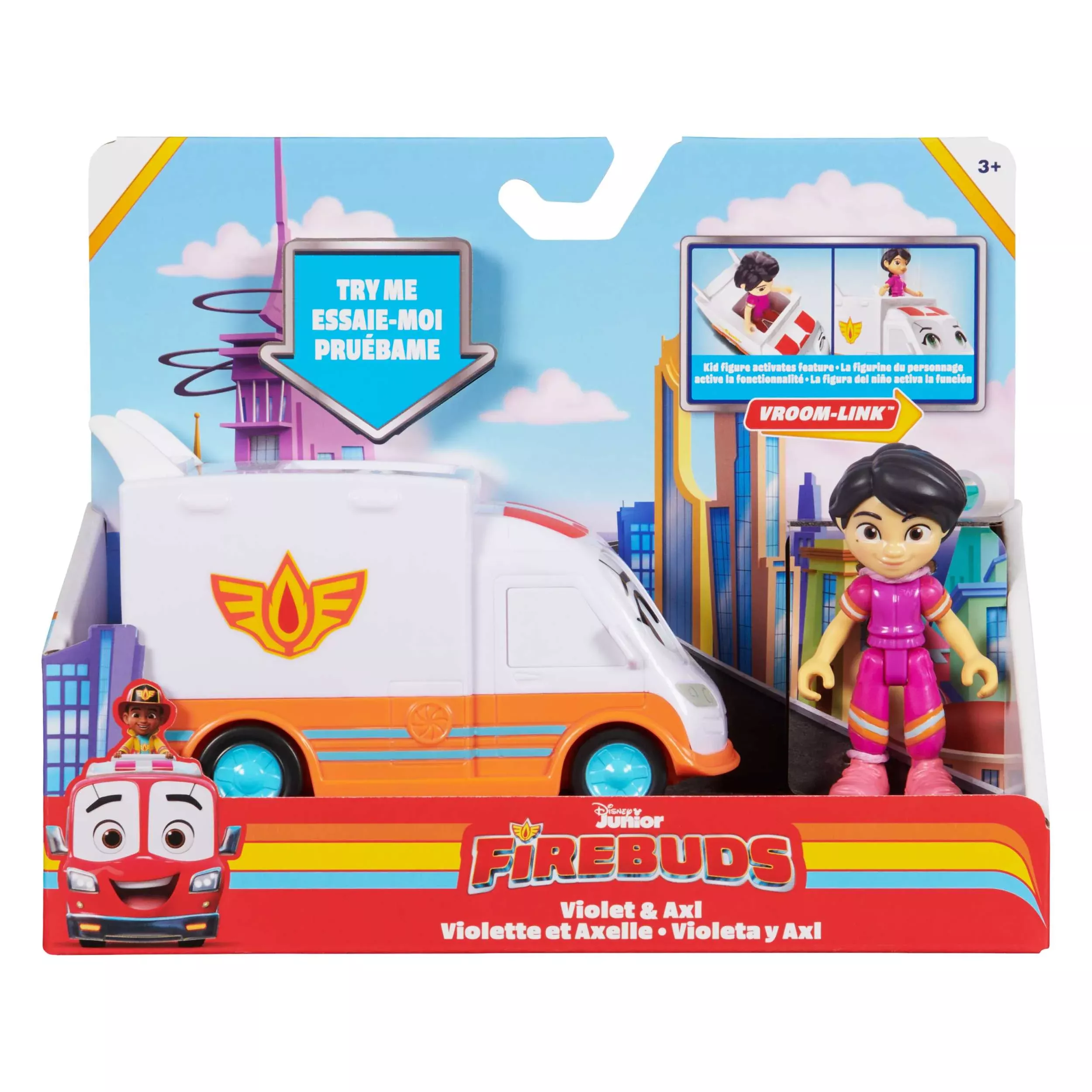 Disney Junior Firebuds - Violet and Axl