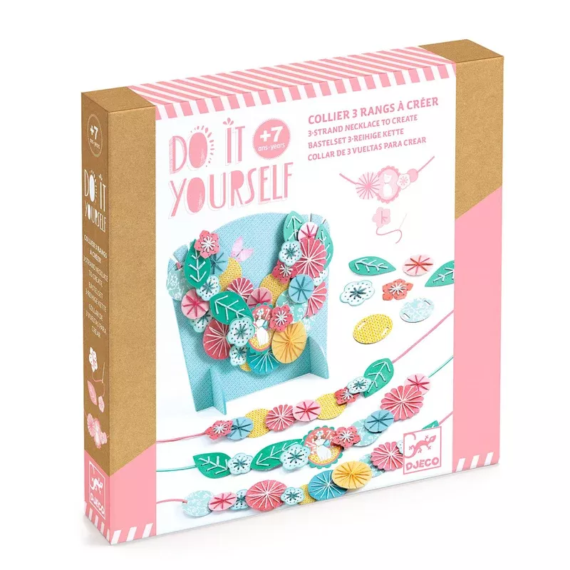 Djeco - Do it Yourself - Flora Necklace Kit