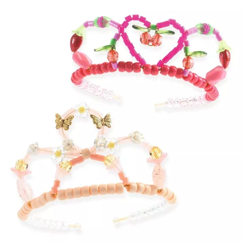 Djeco - Duo of Tiaras Bead Kit