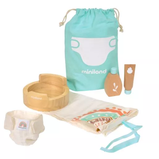 Doll Wooden Care Set ECO