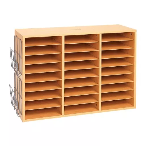 Durable Mail Center Organizes Students Materials - Even Folders!