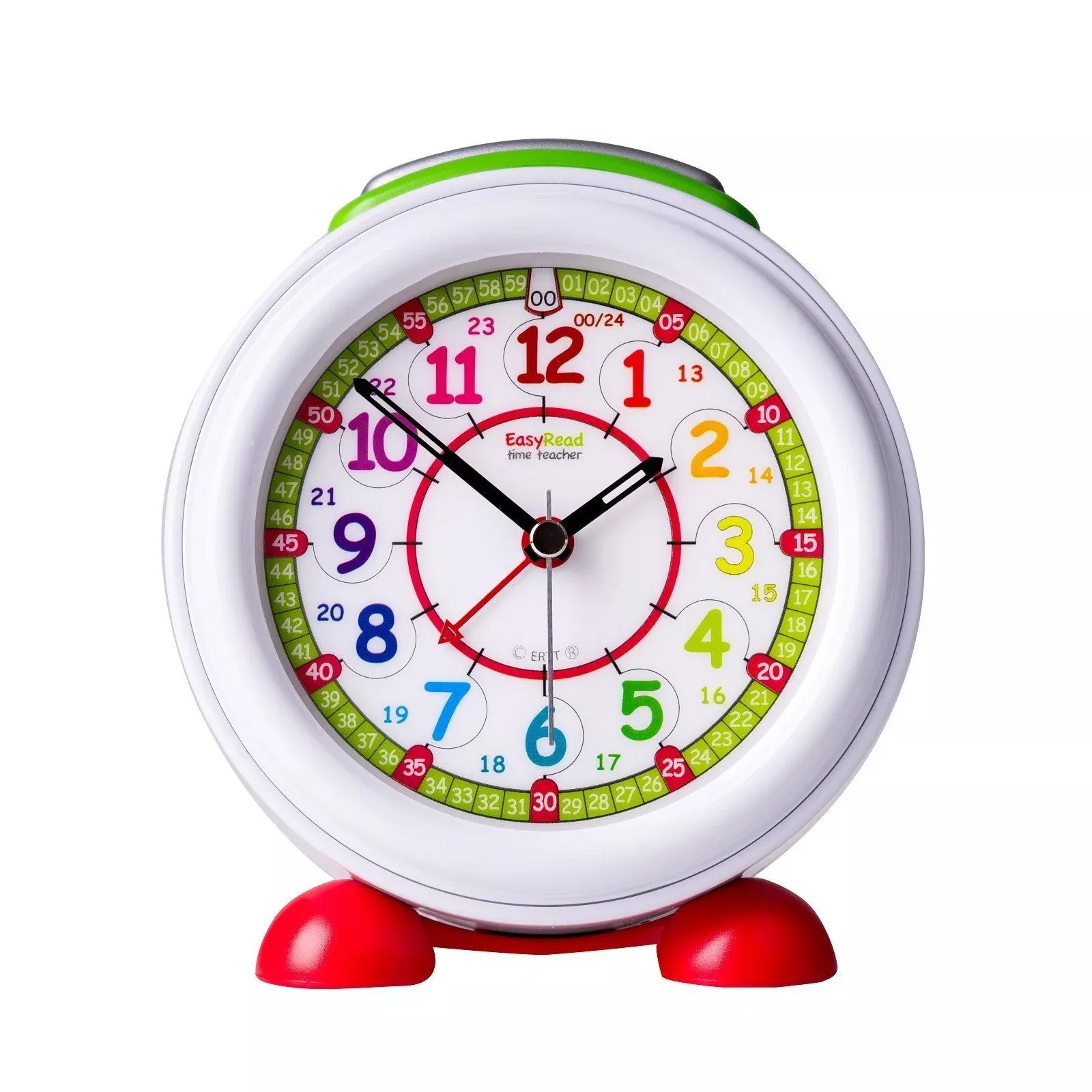 Easy Read - Alarm Clocks - 24hr - Rainbow