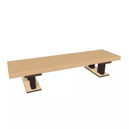 Eco Flat Bench - Preschool 4'