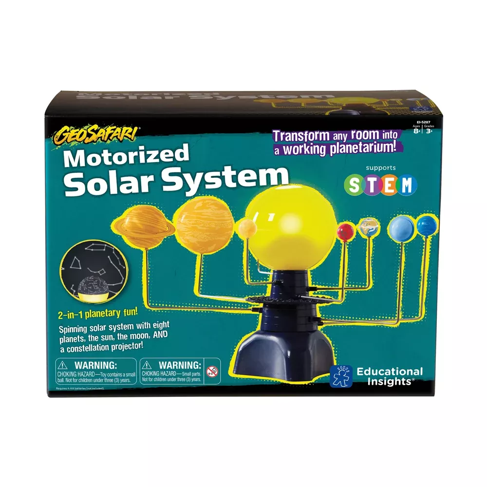 Educational Insights GeoSafari Motorized Solar System Science Kit