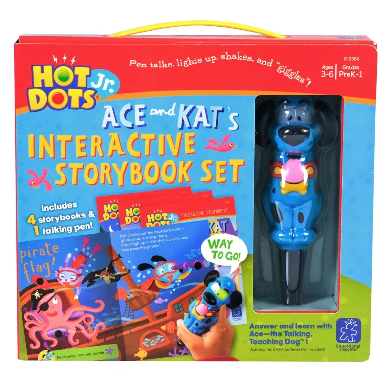 Educational Insights - Hot Dots Jr - Ace & Kats Interactive Storybook