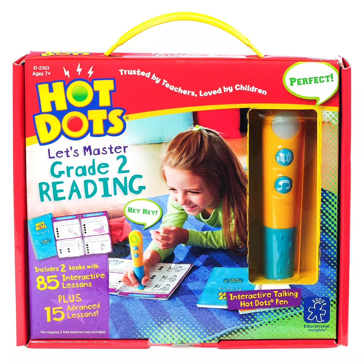Educational Insights - Hot Dots LetS Master Grade 2 Reading